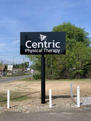 Centric Physical Therapy sign