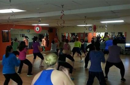 A community of women enjoying Zumba classes in Malden.