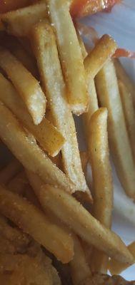 Salty fries..way to much salt