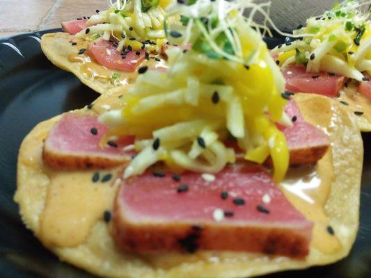 Aha - Ahi Tuna Tacos