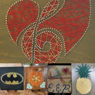 More of our String Art Master pieces