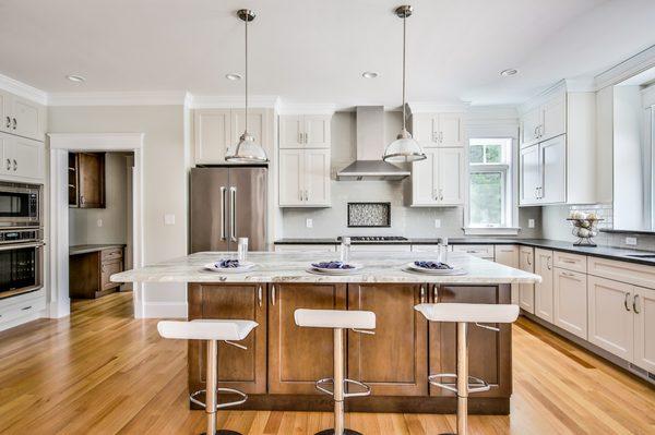 Custom Kitchen from our build on Authors Rd