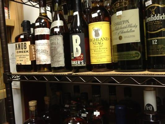 For your bourbon and more scotch needs.