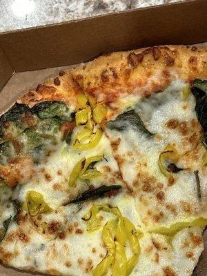 Banana Pepper & Spinach!