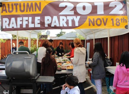 Thanksgiving Raffle Party