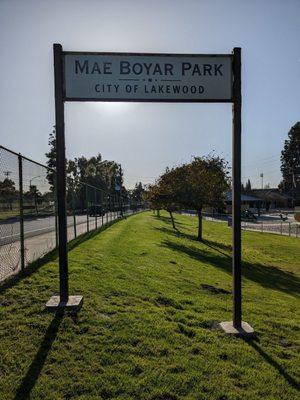 Mae Boyar Park