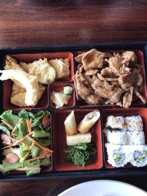 Bento Box B with all sushi