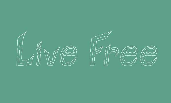 Live Free Logo