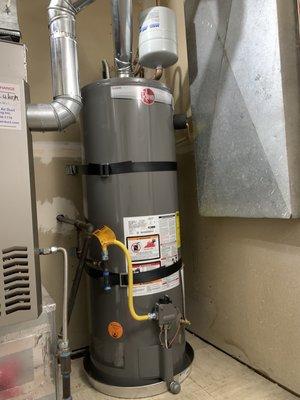 Water heater installation