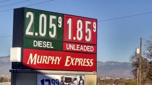 Never seen gas this low, but then again I'm from CA