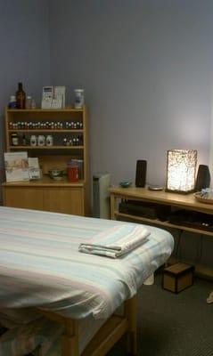 The treatment room, I always love Tracey's music