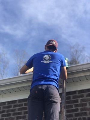 Gutter cleaning