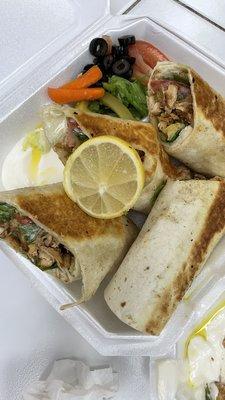 Arabic Shawarma platter