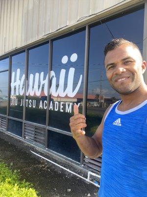 JT at Hawaii Jiu Jitsu Academy