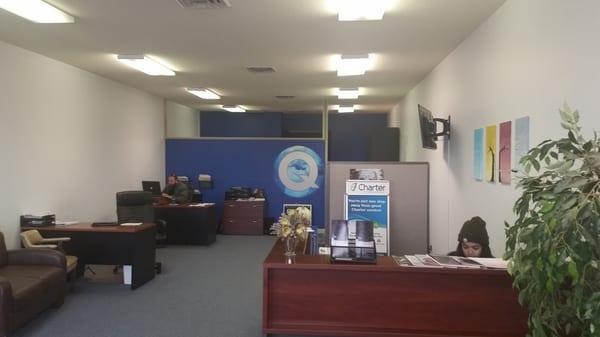 Inside our Office at 1301 Vandiver Dr, Columbia, MO. Stop by for a visit any time and meet our friendly crew!