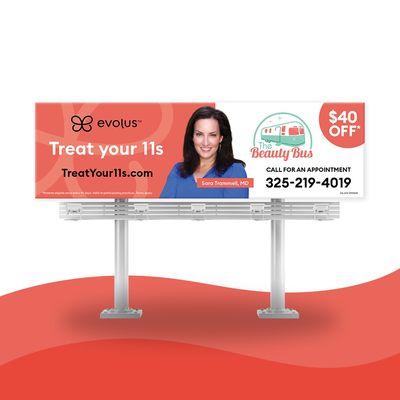 Have you seen Dr. Sara on her billboard?