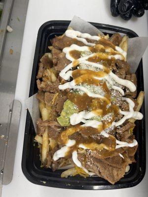 Carne asada fries!