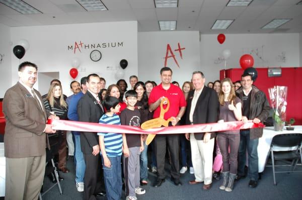 Grand Opening of the new Mathnasium in Mountain View-Los Altos