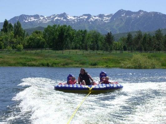 Pineview Lake in Ogden Valley