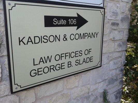 Law Offices of George B. Slade - 5000 Bee Cave Road, Suite 106, Austin, Tx 78746