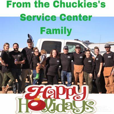 Chuckies service center family