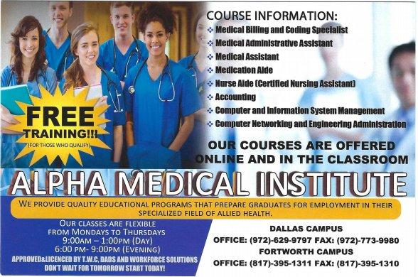 Alpha Medical Institute Dallas