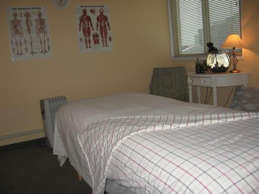 Our private treatment rooms are comfortable and spacious.