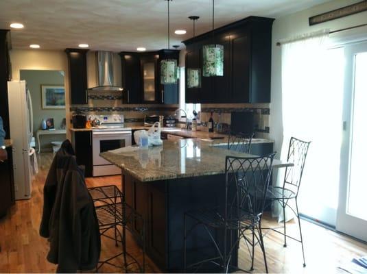 Eisenhut Kitchen Remodel. Wellborn cabinetry.