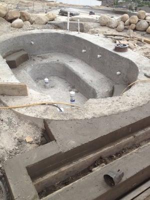 Jacuzzi in the making