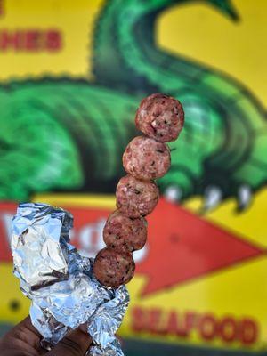 Gator & Crawfish Meat Stick