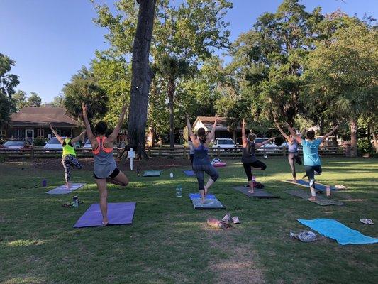 Yoga in the Park