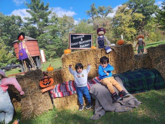 Pumpkin train ride