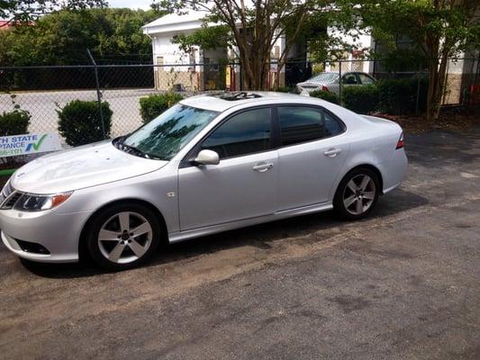 Saab 93  35% WINDOW TINT