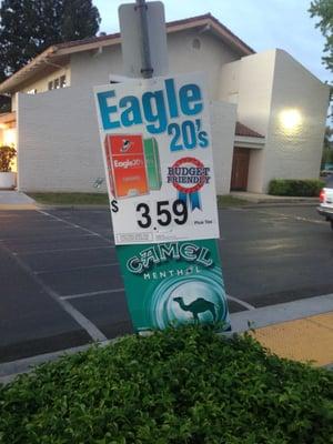 Eagle 20's $3.59!