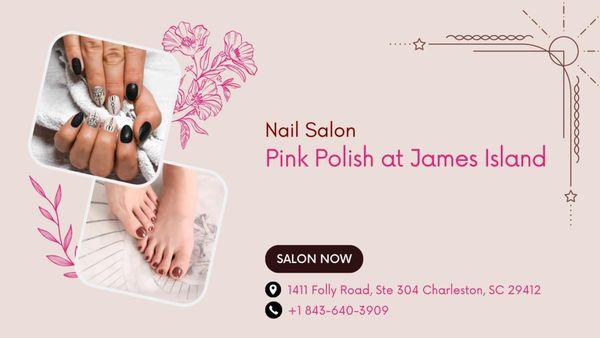 Pink Polish at James Island