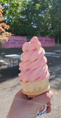 Peppermint Soft Serve