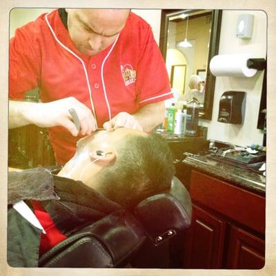 high level experience barbers for the best hair cuts and shave and threading and hair color and much much more