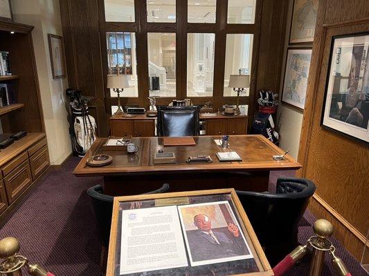 Ben Hogan's office