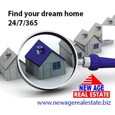 Find your dream home 24/7/365 with New Age Real Estate.