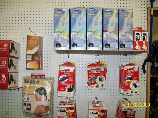 Various Heating Pads & Accessories