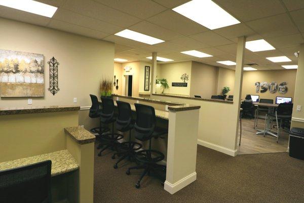 Realtors love the newly remodeled Strongsville office of Coldwell Banker Schmidt Family of Companies