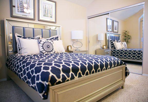 Master Bedroom of the Windermere Townhome