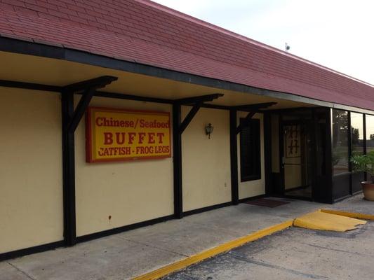 Entrance and Buffet Sign