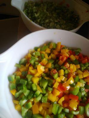 Making salsa