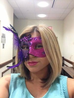 color,cut,blowout &makeup done by Gina-Marie I had a masquerade event to go to and she pulled it all together!SoMany compliments