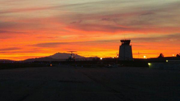 Sunrise at KRAL.