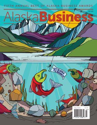 The July 2020 issue of Alaska Business magazine Best of Alaska Business edition