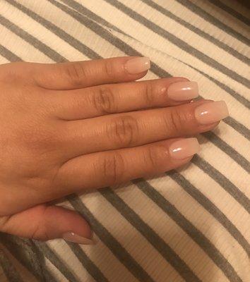 Full set gel, color: OPI "put it in neutral"  By Kim