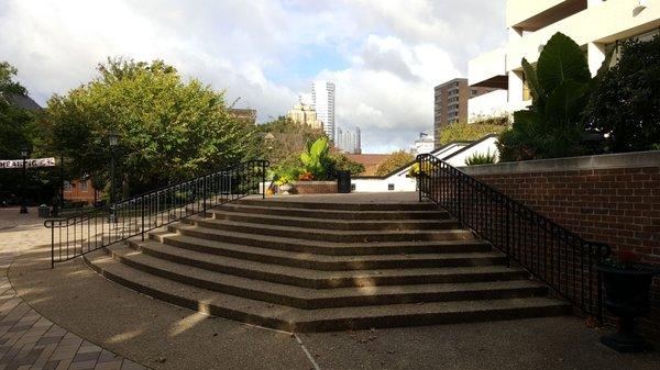 Back of Student Center at Duquesne University