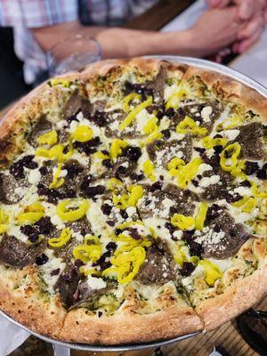 The Greek Pizza